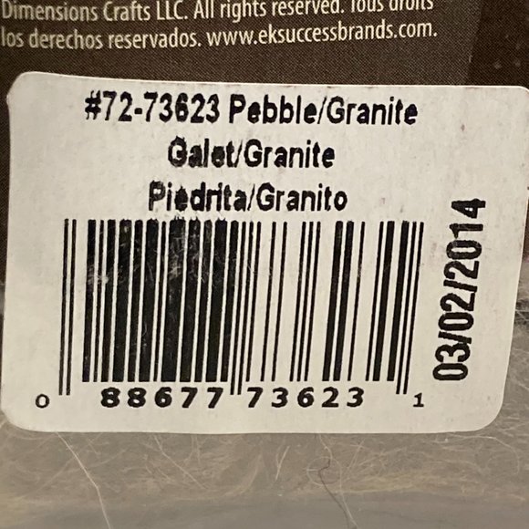 24 Dimensions FeltWorks 100% Wool Roving 0.25oz Pebble Granite Grey Crafts - Picture 7 of 16